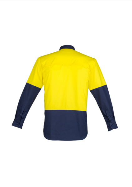 Yellow/Navy Back