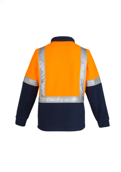 Orange Navy Back