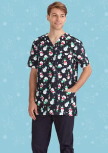 Snowman Midnight Navy