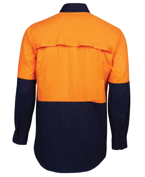 Orange/Navy Back