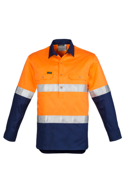 Orange/ Navy Front