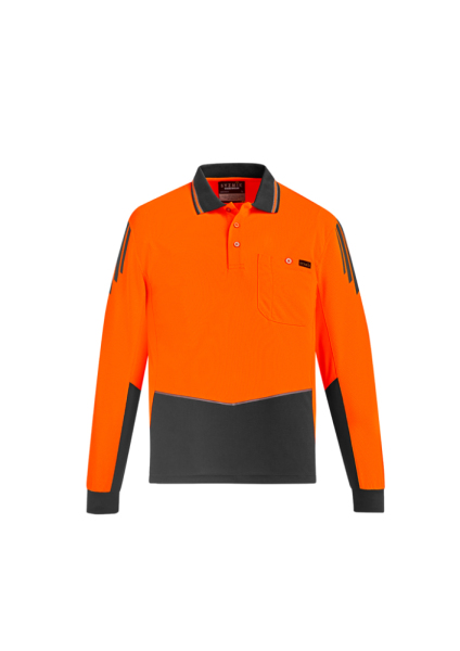 Orange/Charcoal Front