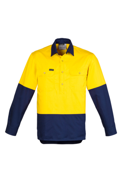 Yellow/Navy Front