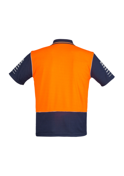 Orange Navy Back