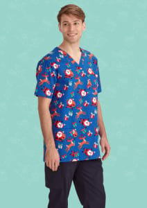 Santa Electric Blue