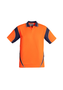 Orange/Navy