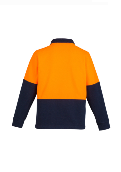 Orange Navy Back