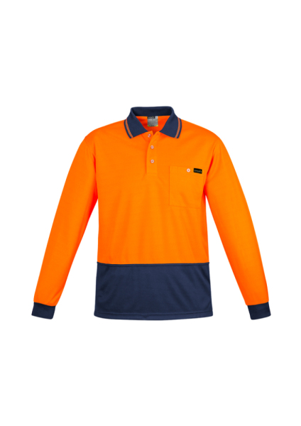 Orange/ Navy Front