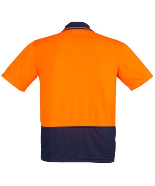 Rear View in Orange/Navy