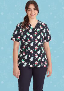 Snowman Midnight Navy