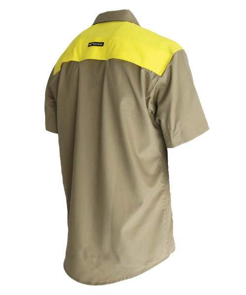 Rear View in Khaki