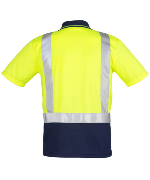 Rear View in Yellow/Navy