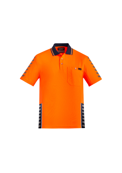 Orange/Navy Front