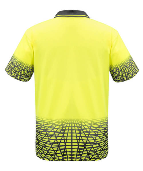 Back View in Yellow/Charcoal