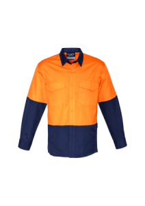 Orange/Navy