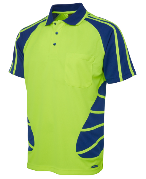 LIME/BLUE FRONT