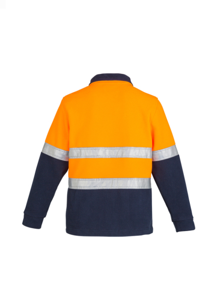 Orange Navy Back