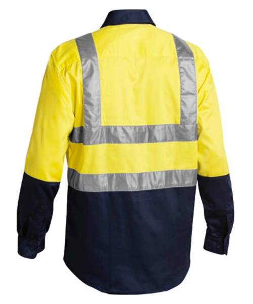 Yellow Navy Back