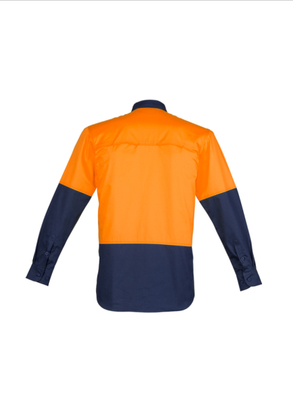 Orange/Navy Back