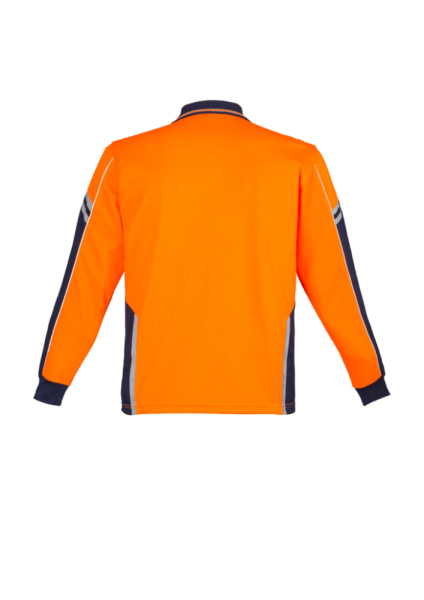 Orange/Navy Back