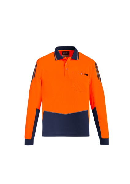 Orange/Navy Front