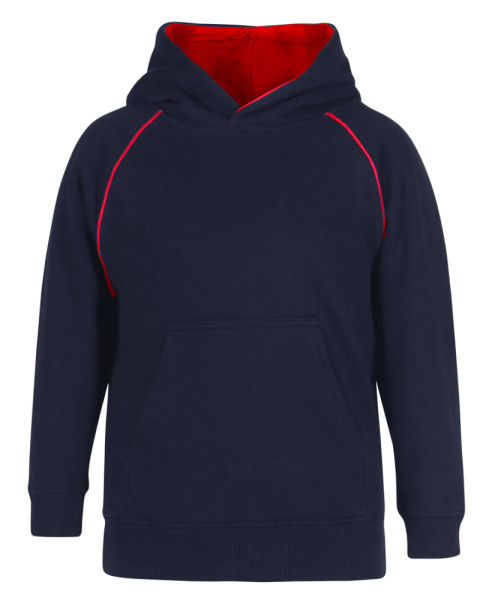 NAVY RED FRONT