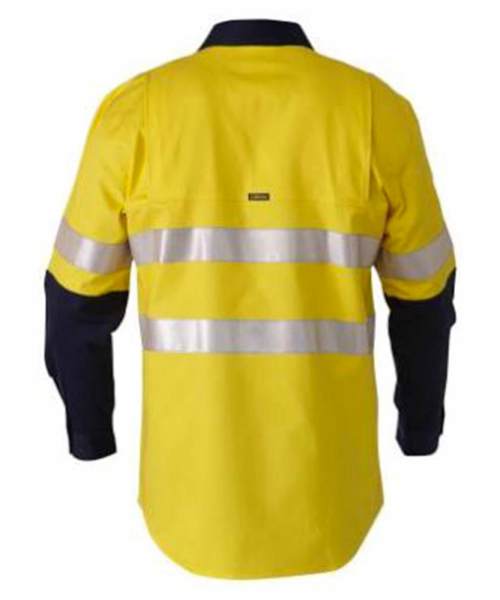 Yellow Navy Back
