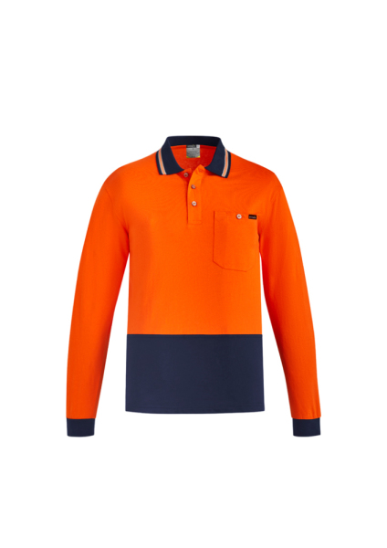 Orange/ Navy Front