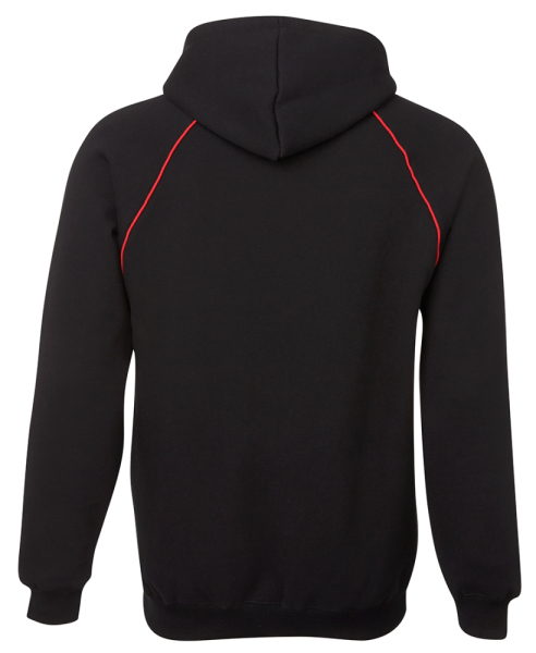 BLACK/RED BACK