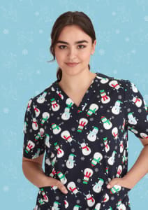 Snowman Midnight Navy