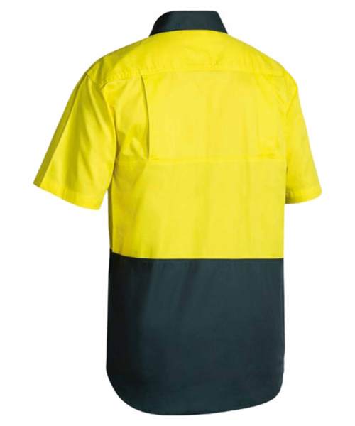 YELLOW/BOTTLEGREEN BACK