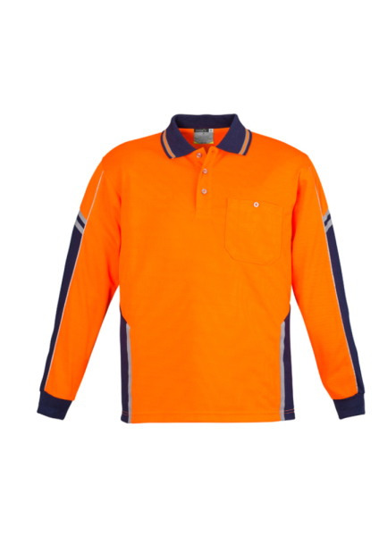 Orange/ Navy Front