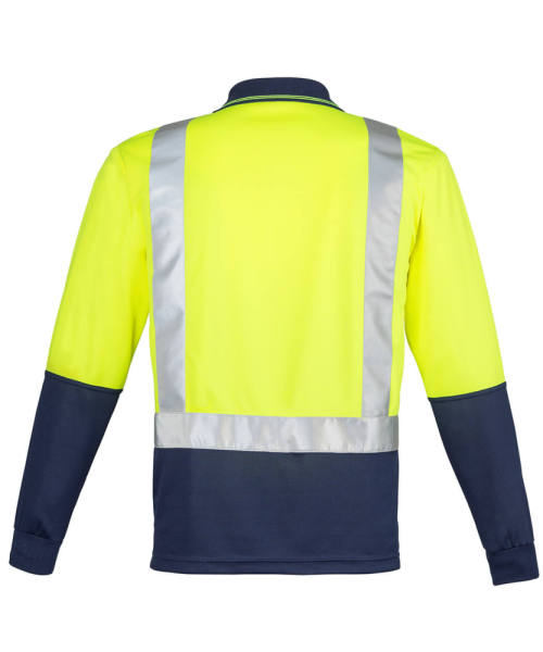 Rear View in Yellow/Navy
