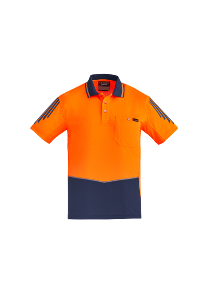 Orange/ Navy Front