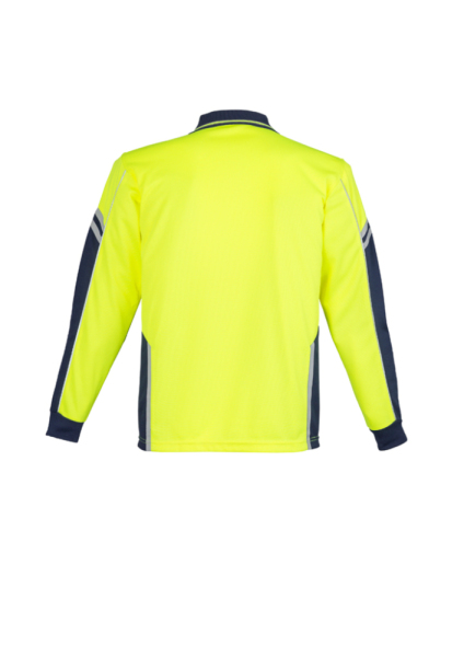Yellow/Navy Back