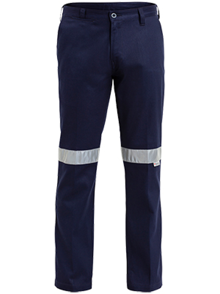 BISLEY 3M TAPED COTTON DRILL WORK PANT