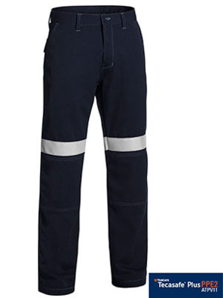 BISLEY TENCATE TECASAFE PLUS TAPED DOUBLE LAYER KNEE FR PANT